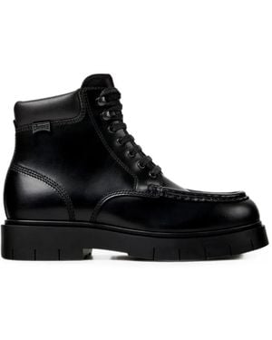 Camper Bottes Alaro À Lacets - Noir