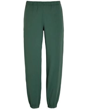 Vuori Elasticated Track Trousers - Green