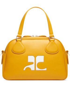 Courreges Borsa Reedition Bowling - Giallo