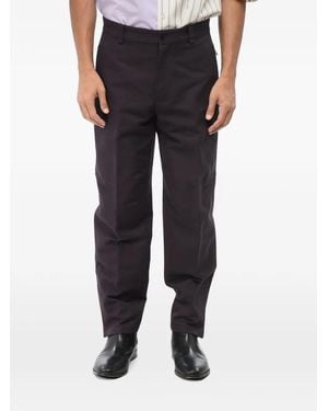 Lanvin Ankle-Zip Trousers - Black