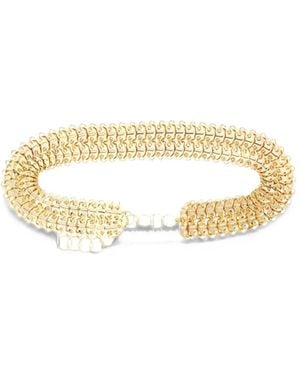 Rabanne Chain-Link Belt - Metallic