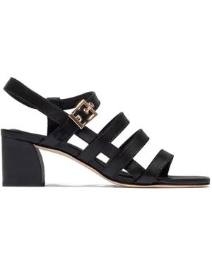 Bernardo Novi Strappy Buckle Sandals - White