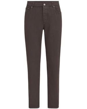 Brunello Cucinelli Denim Cotton Jeans - Grey