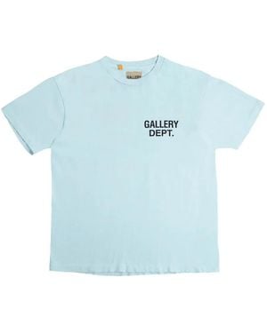GALLERY DEPT. Logo-Print T-Shirt - Blue