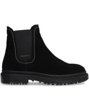 GANT Leather Boots - Black