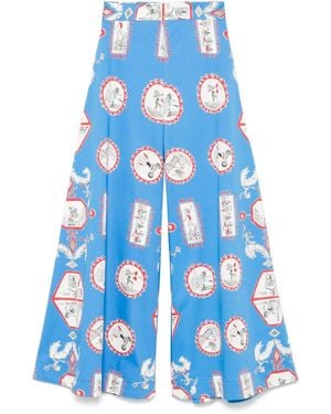Rianna + Nina Palazzo Trousers - Blue
