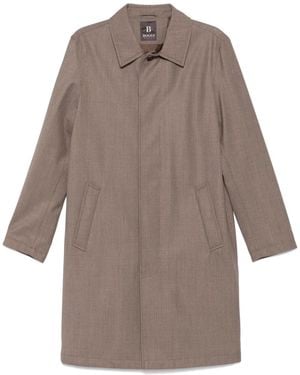 BOGGI Cappotto Mélange - Marrone