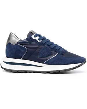 Philippe Model Tropez Haute Sneakers - Blau