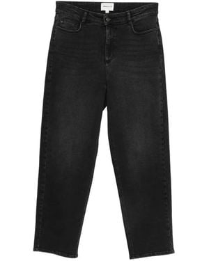 MAISON 123 Rio Faded-Effect Jeans - Black
