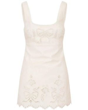 LoveShackFancy Fable Dress - White