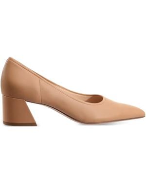 Högl Sheryl Pointed-Toe Court Shoes - Natural
