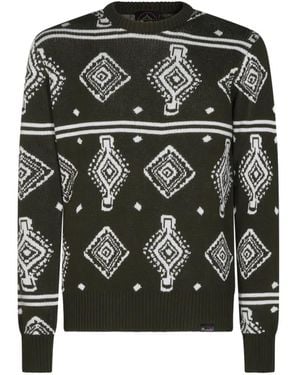 Mauna Kea Pull À Motif Géométrique - Noir