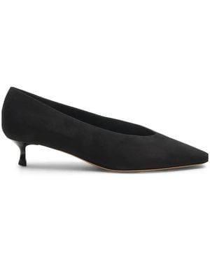 Casadei Giselle Suede Pumps - Schwarz