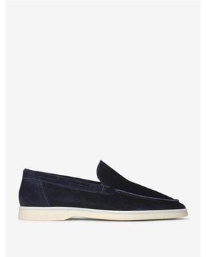 Aurélien Yacht Suede Loafers - Blue