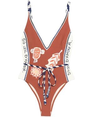 ALÉMAIS Maillot De Bain Soleil D'Amour - Red