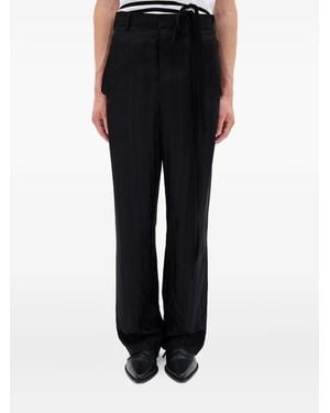 Ann Demeulemeester Cyrus trousers - Schwarz