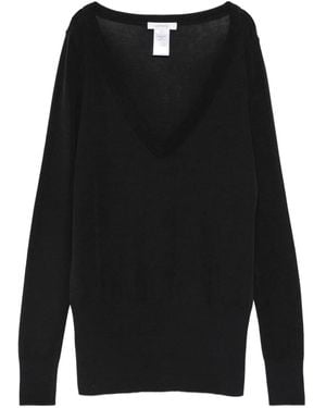 Lemaire Haut À Col V - Noir