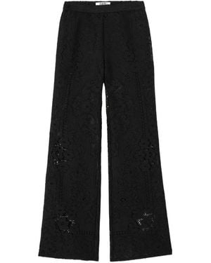 Sea Lace Pants - Black