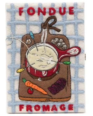 Olympia Le-Tan Fondue Fromage Clutch - Wit