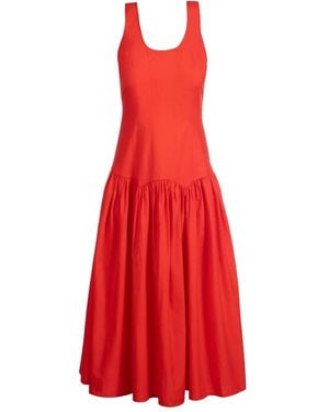 Merlette Garance Midi Dress - Red