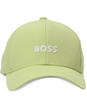 BOSS ロゴ キャップ - グリーン