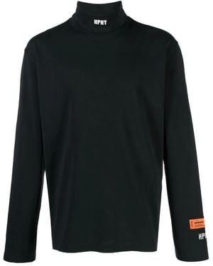 Heron Preston Rollkragenpullover Mit Hpny-Stickerei - Schwarz