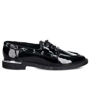 DKNY Mocassini Randall Con Finitura Lucida - Nero