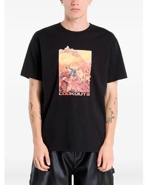 Dime Cook Out 2 Graphic-Print T-Shirt - Black