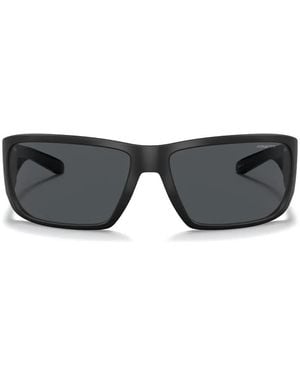 Arnette Snap Ii Rectangle-Frame Sunglasses - Gray
