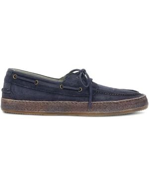 Corvari Mocasines 1933 de velour - Azul