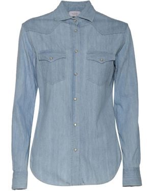 Mazzarelli Denim Shirt - Blue