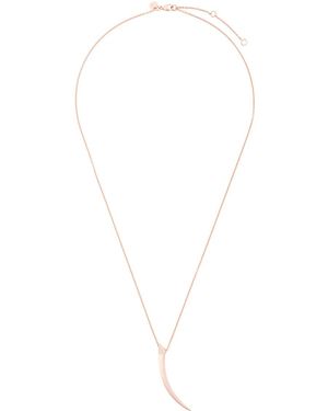 Shaun Leane Tusk Pave Diamond Pendant Necklace - White