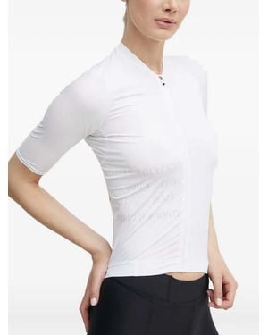 Poc Maillot de ciclismo de manga corta - Blanco