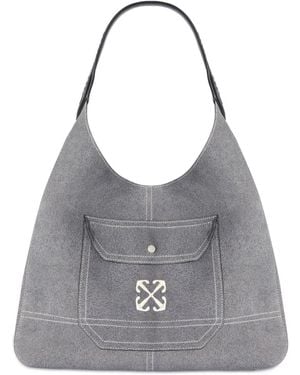 Off-White c/o Virgil Abloh Metropolitan Tote Bag - Grau