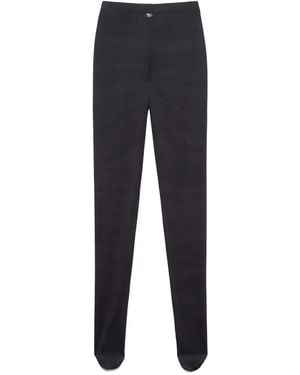 Aniye By Logo Trousers - ブルー