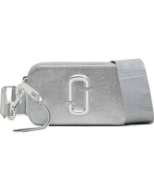 Marc Jacobs The Snapshot Metallic Cameratas - Grijs
