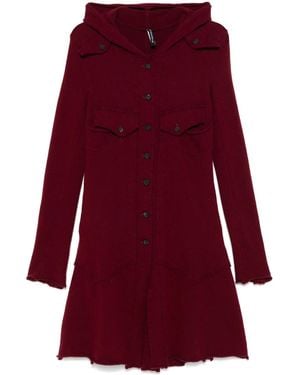 Rundholz カシミア ロングカーディガン - レッド