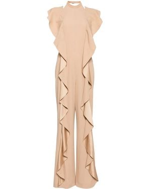Alberta Ferretti Mono largo drapeado - Neutro