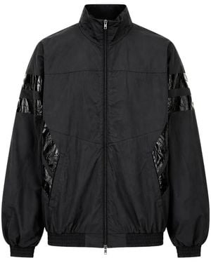 Vetements Tape-Detail Tracksuit Jacket - Black