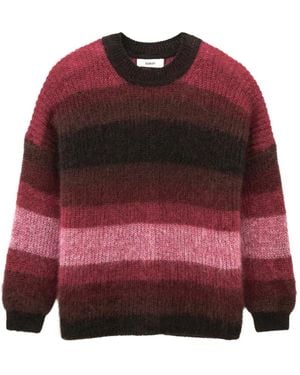 Ba&sh Rivas Striped Jumper - Red