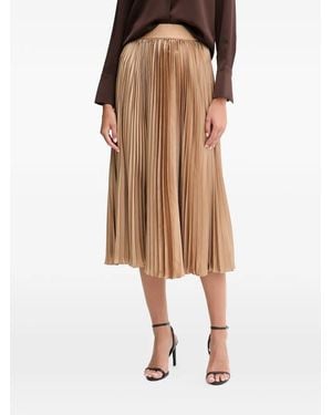 Joop! Salma Pleated Skirt - Natural
