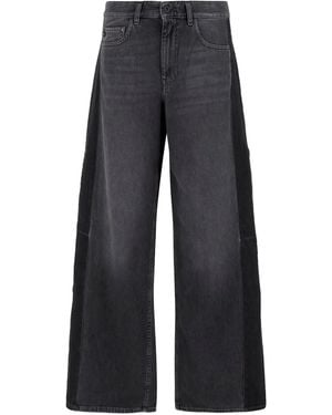 AG Jeans Jean À Empiècements Contrastants - Bleu