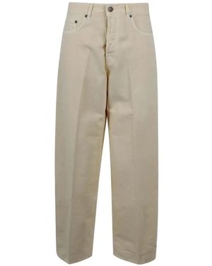 Haikure Pantalon À Design Plissé - Natural