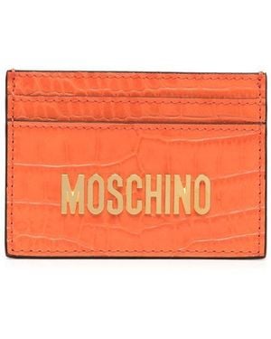 Moschino Small Leather Goods - Orange