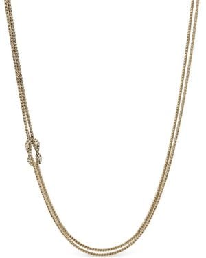 John Hardy Love Knot Necklace - Metallic