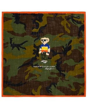 Polo Ralph Lauren Katoenen Sjaal - Groen