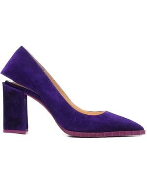 Rayla K Pointed Heeled Pumps - Purple