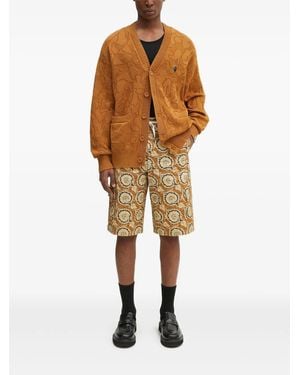 A Bathing Ape Katoenen Vest Met Knopen - Geel