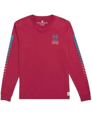 Psycho Bunny Egremont Tシャツ - レッド