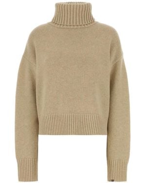 Extreme Cashmere Roll-Neck Cashmere Sweater - ナチュラル